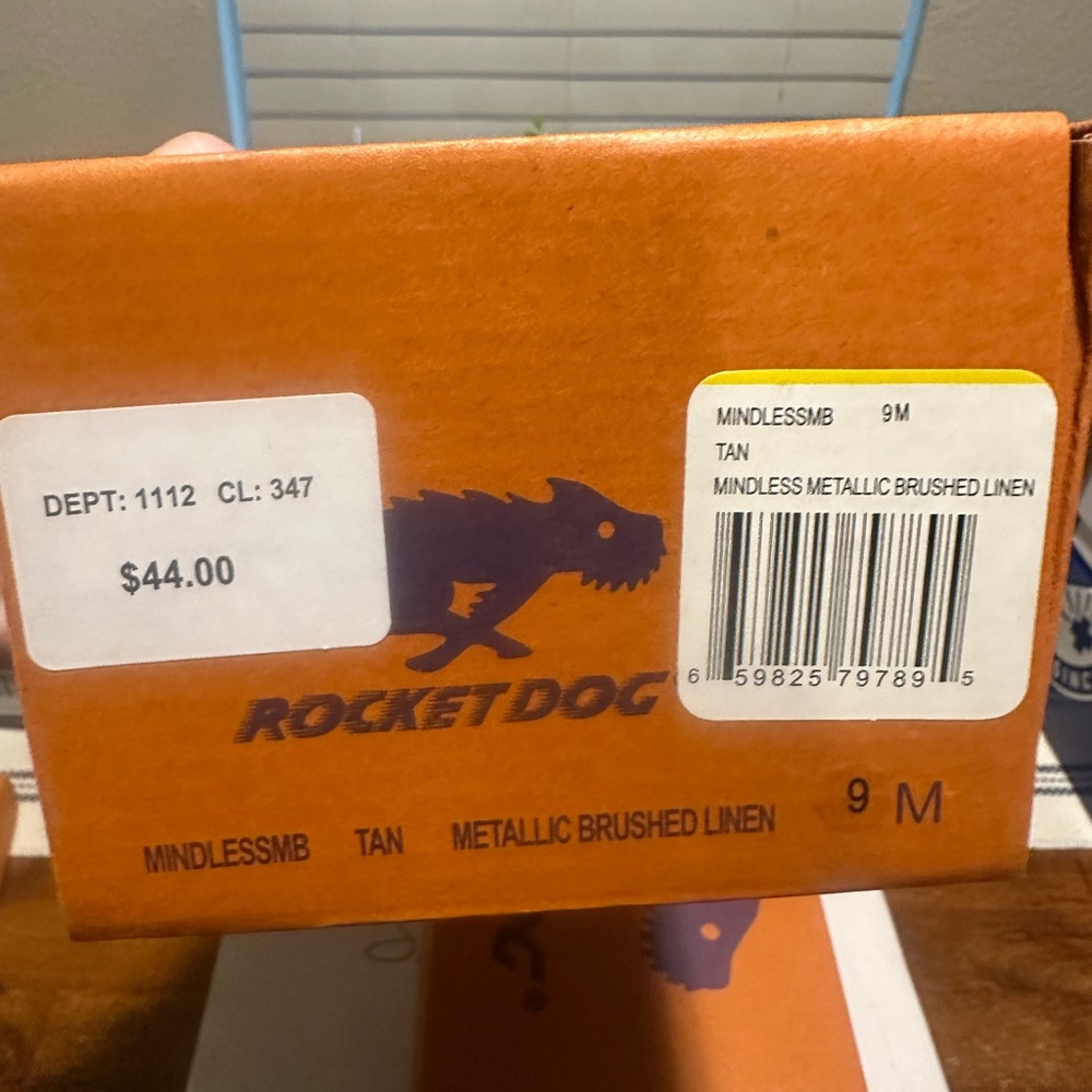 Rocket Dog Tan Metallic Shoes